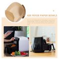 thumbnail image 4 of 100 Pcs Baking Paper Airfryer Pastry Liners Bowl Shaped Liners Mini Muffin Round Baking Liners Pastry Non-stick Liners, 4 of 6