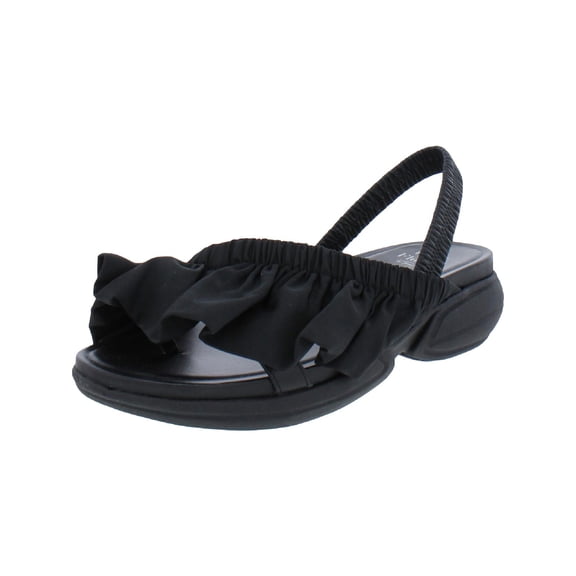 Naturalizer Firecracker Womens Slingback Sandals Black 8M