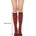 thumbnail image 2 of Calcetines hasta el muslo Minnieouse a rayas Botas de calcetín estilo simple Día de San Valentín, 2 of 2