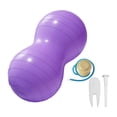 thumbnail image 4 of Ethern Balance Ball, Exercise Ball with Pump, Made of Robust PVC, for Core Training for Purple, 4 of 9