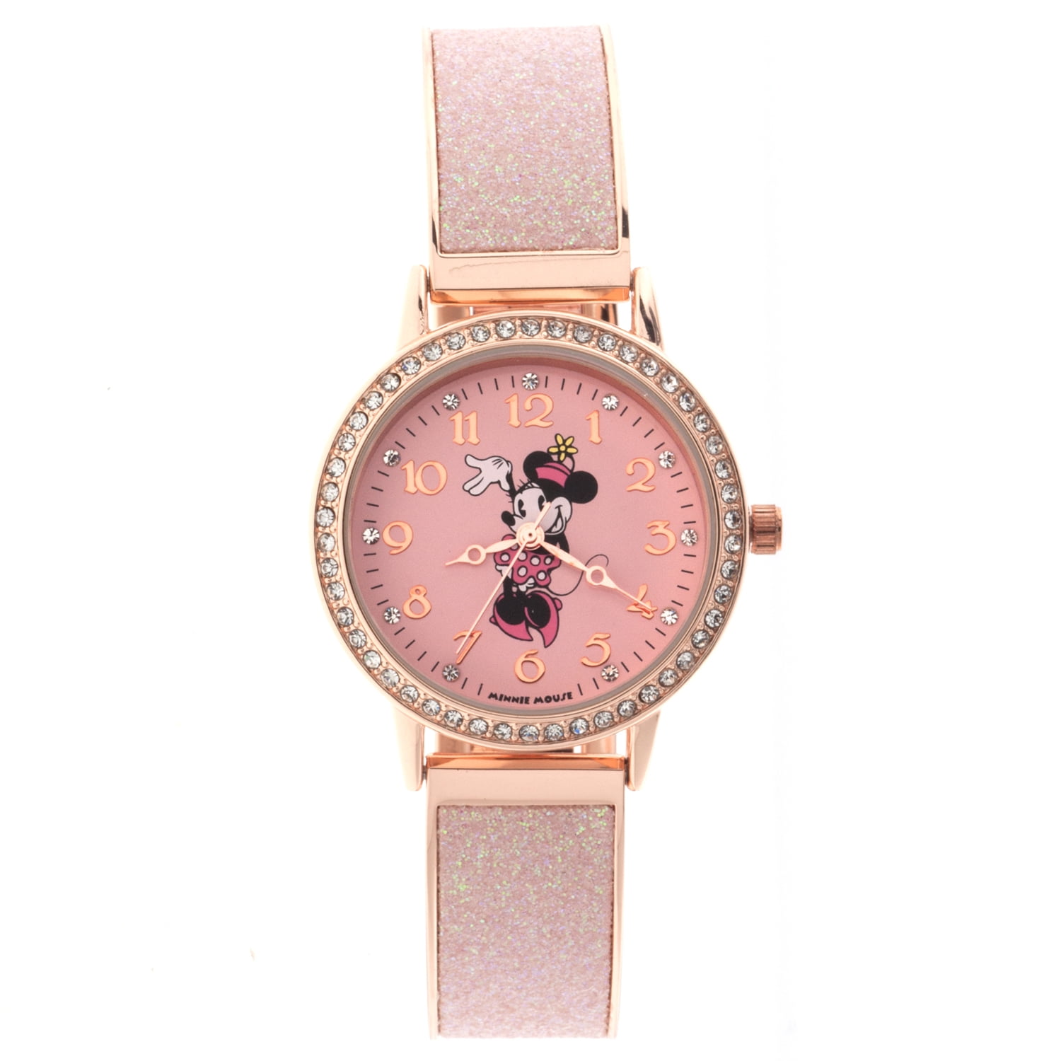 Disney Women's Analog Watch, Pink