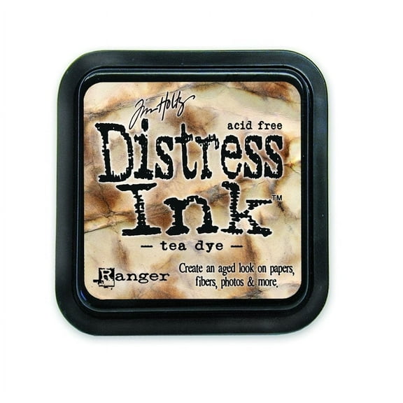 Ranger Tim Holtz Distress Ink Tea Dye, Pad (Pack of 3)