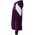 thumbnail image 4 of Holloway Sportswear L Prospect Hoodie Maroon/White 229546, 4 of 4