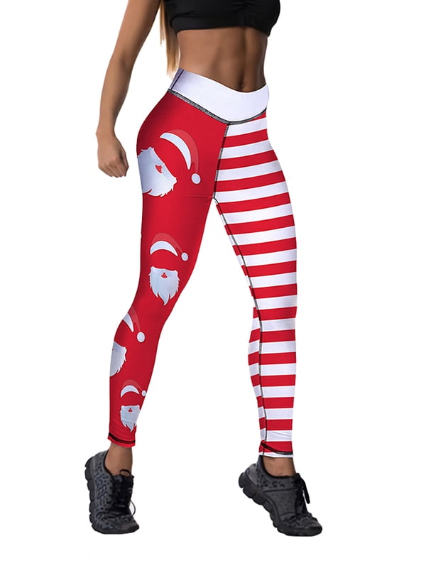 FASHIONWT Womens Ugly Christmas Workout 