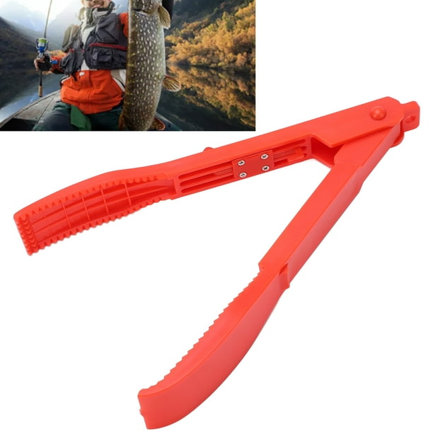Fish Catcher, Multipurpose Wear Resistance Comfortable Grip Plastic Fishing  For Fishing Red 