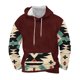 thumbnail image 1 of Sudadera con capucha para hombre, moderna, con cordón ajustable y bolsillo, estampada, deportiva y de ocio, sudadera con capucha, blusa de poliéster para hombre, 1 of 4