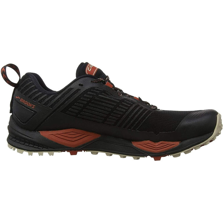 Brooks Cascadia 13 GTX Women s Black Red Tan Sneaker 9M Walmart