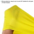 thumbnail image 4 of Unique Bargains Silicone Swim Caps Unisex NonSlip Pool Caps Waterproof Elastic Swimming Hats Yellow 2 Pack, 4 of 5