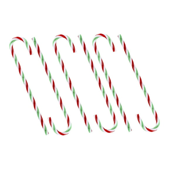 Tkrady Christmas Ornaments-6pc Christmas 15cm Candy Rattan Christmas Tree Hanging Decorations Christmas Tree Pendant Christmas Candy Cane