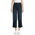 thumbnail image 5 of Time and Tru Women's Paperbag Belted Jeans, 5 of 6