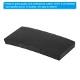 thumbnail image 4 of Unique Bargains Square Vibration Isolation Mats 3.94 ' x 1.97 ' x 0.4', Black 4Pcs, 4 of 5