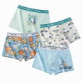 thumbnail image 5 of NIEWTR Toddler Boys Underwear Boxer Briefs Softness and Breathability with Cute Animal Patterns(Blue,6-9 Years), 5 of 5