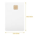 thumbnail image 4 of 6pcs Blank Pvc Cards For Driver Identification Smart Card For Access Control System Printable Id Cards For Truck Drivers White Business Cards For Printing, 4 of 8