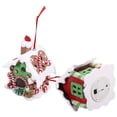 thumbnail image 2 of 2pcs Christmas Candy House Lighted Gingerbread House Tabletop Decor Christmas Gift, 2 of 8