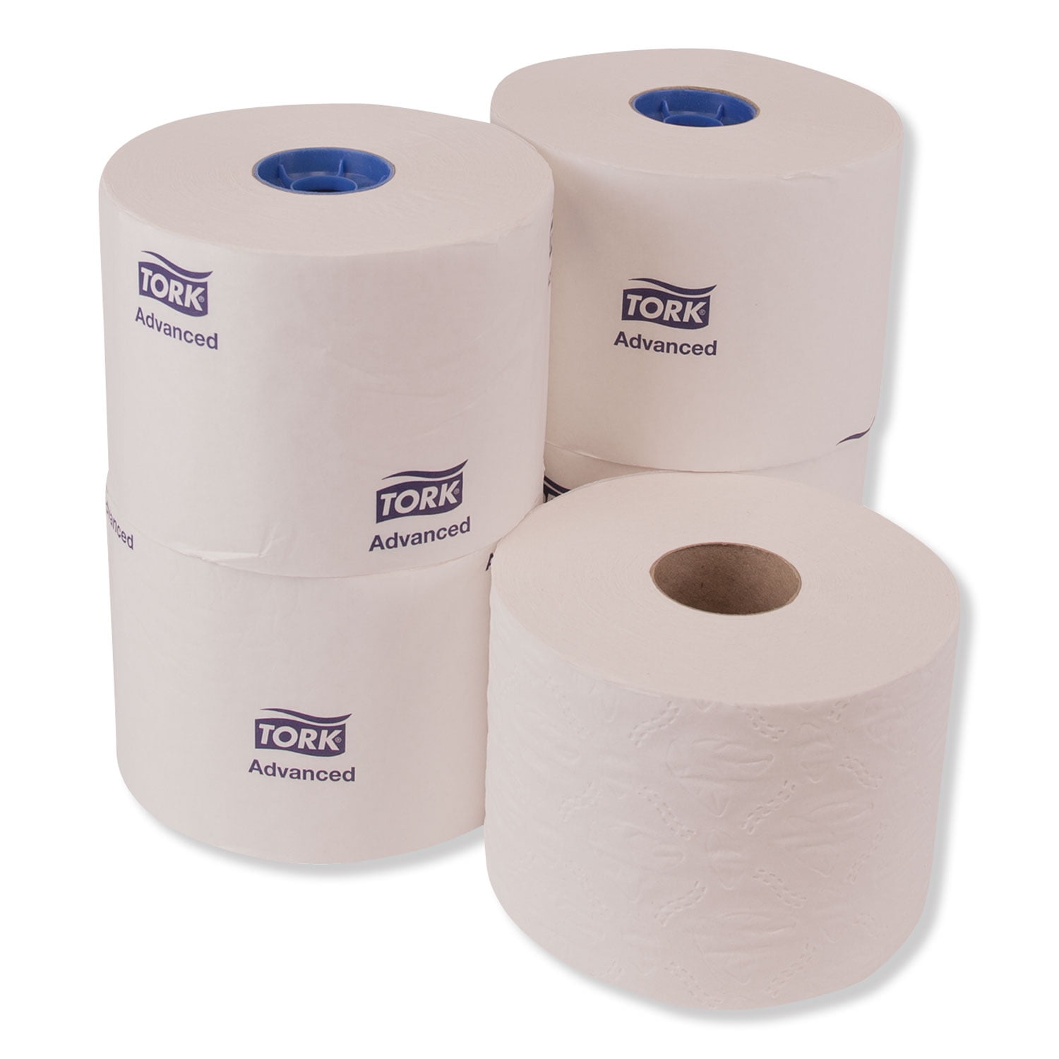 Tork Advanced High Capacity Toilet Paper, Septic Safe, 2-Ply, White, 1,000 Sheets/Roll, 36/Carton -TRK110292A - 3