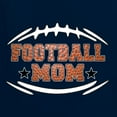 thumbnail image 2 of Wild Bobby, Football Mom, Sports, Women Racerback Tank Top, Navy, Large, 2 of 4