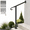 Black 06, variant on ELH Single Post Handrail, 1 or 2 Steps Handrails for Outdoor Steps, Rust-Proof Wrought Iron Stair Railing for Seniors, Porch, Deck