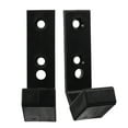 thumbnail image 3 of LEEYNEER 4 Pcs Wall Mounted Barbell Rack Barbell Storage Rack Weight Bar Holder Fitness Equipment Rack, 3 of 12
