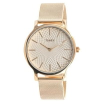 Timex Women's Metropolitant Beige Dial Watch - TW2T25900