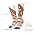 thumbnail image 5 of Picia Women Crew Soft Moisture-wicking Socks Stylish High Heels On Books Pattern Design Cotton Socks, One Size fit All, 5 of 9