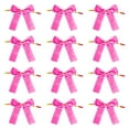 thumbnail image 1 of 12 lazos de terciopelo para de , adornos de terciopelo, decoración navideña, fiestas, bodas, escaleras, puertas, guirnaldas decorativas. Rosa roja, 1 of 8