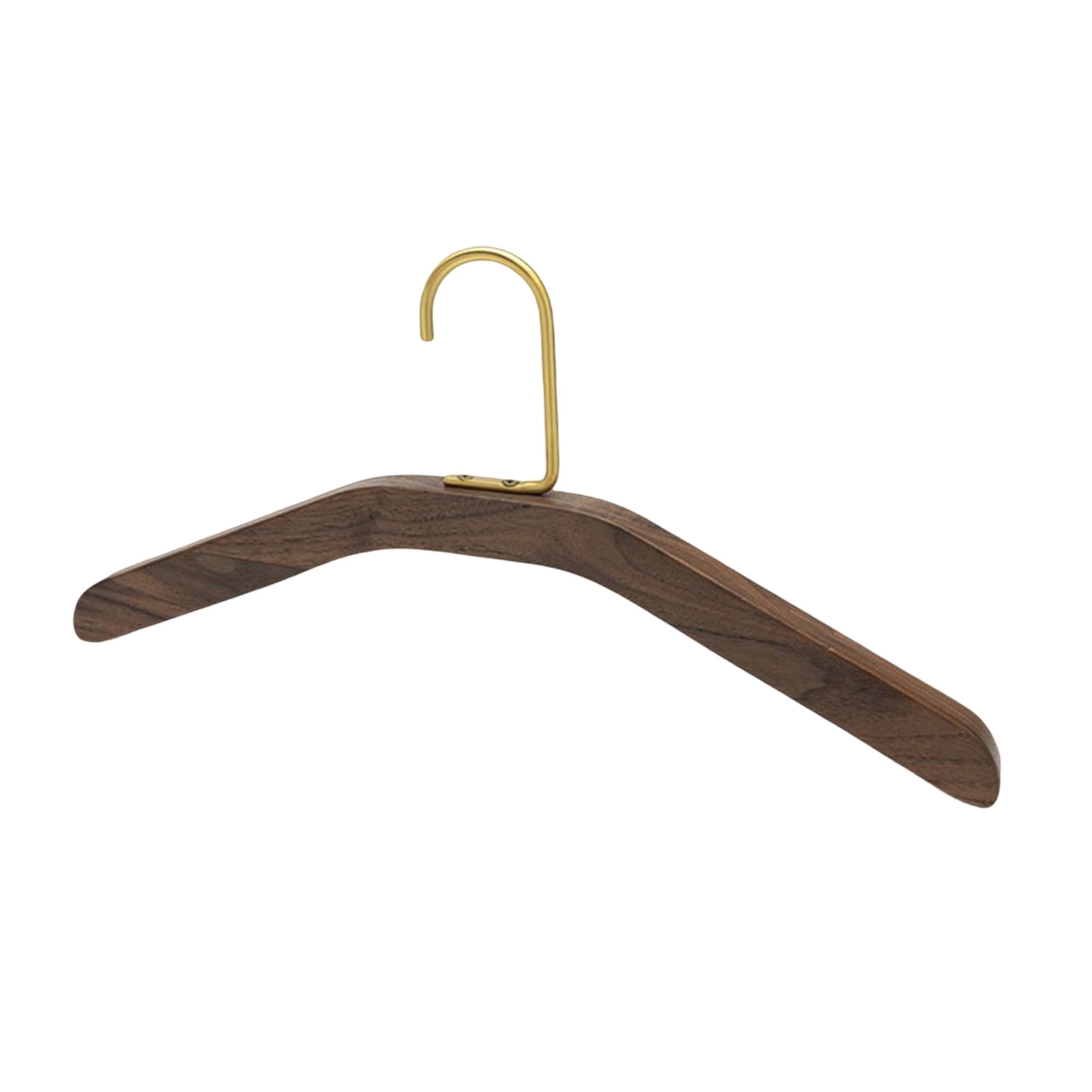 Retro Wooden Coat Hangers Multi Purpose Shirt Hangers for Storing Dress