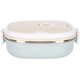 thumbnail image 1 of 900ml Lunch Box, 304 Stainless Steel Adult Lunch Containers Portable Leakproof Eco-Friendly Hot and Cold Food for School Outdoor Travel（1 Layer）, 1 of 4