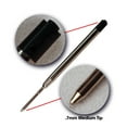 thumbnail image 3 of Jaymo Replacement for Parker 30525PP - Measures 3.875 in / 98 mm Long - G2 Gel Ballpoint Pen Refill - 6 Black, 3 of 5
