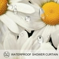 thumbnail image 3 of Little Daisy Waterproof Shower Curtain Sets with Hook, Printed Design for Bathroom Decoration, 3 of 5