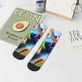 thumbnail image 6 of Lsque Scooby-Doo Printed Crew Socks, Moisture-Wicking Socks, Athletic Socks for Men Breathable Cushion Socks Casual Sport Socks for Running Traveling, 6 of 6