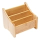 thumbnail image 1 of Caja de almacenamiento para control remoto, compartimento de escritorio, cesta ahorradora de espacio para encimera 3 compartimentos, 1 of 9