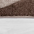 thumbnail image 3 of Paco Home Bordered Living-Room Rug with Modern Contour Cut - Brown - 7'10" x 10'10" (8'x11'), 3 of 5
