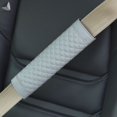 thumbnail image 2 of PULLIMORE 4 Packs Car Seat Belt Cover Pads, Leather Soft Shoulder Seatbelt Pads Cover, Helps Protect Your Neck and Shoulder (Gray), 2 of 9