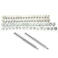 thumbnail image 3 of Leather Stamping Tool Set, Leather Punching Tools Leather Stamper Set, Zinc Alloy Durable Punch Leather Stamper Stamper Punching Craft Printing For DIY Leather, 3 of 8