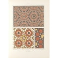 thumbnail image 2 of Jules Bourgoin 11x14 Gold Ornate Wood Frame and Double Matted Museum Art Print Titled - The Elements of Arabic Art Pl 196 (1879), 2 of 4