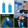 thumbnail image 2 of Portable Soft Flasks Folding Water Bottle Reusable Handheld Soft Water Bottle for Outdoor Running Cycling Climbing, 2 of 13