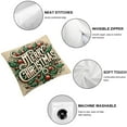 thumbnail image 4 of Christmas Decorative Throw Pillow Case Linen Pillowcases for Sofa Couch, 4 of 6