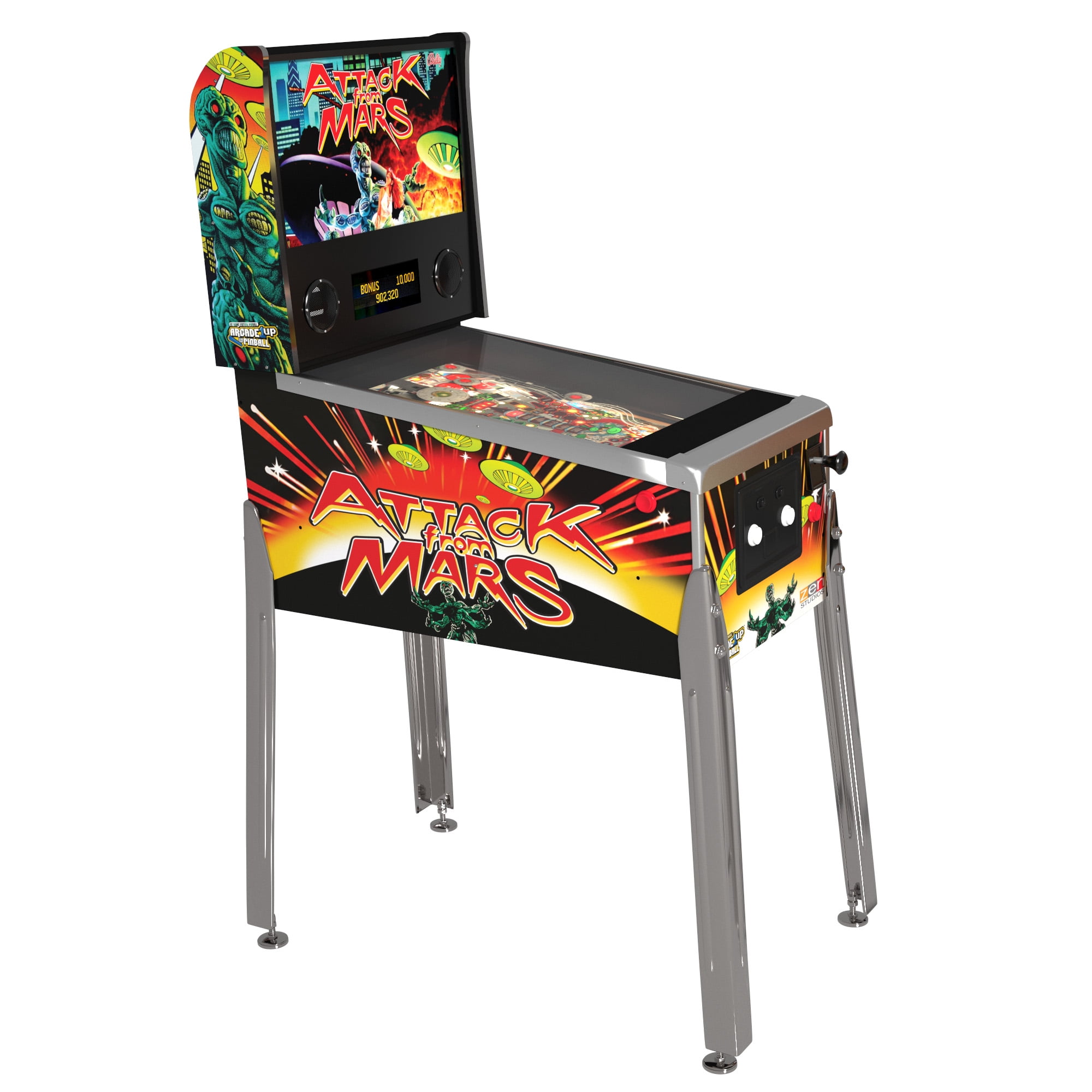 Metal Sign PINBALL machine game room arcade table retro style play here coin-op 