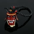 thumbnail image 2 of Car Hanging Pendant,Samurai Hannya Japanese Oni Helmet Car Rear View Mirror Charm Fashion Pendant Auto Decoration Ornament, 2 of 5