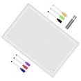 thumbnail image 2 of Shisuyan 1 Set Acrylic Memo Writing Board With Pen Transparent Acrylic Message Writing Board, 2 of 8