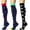 style1, variant on 3 Pairs Compression Socks for Women & Men Circulation Sport Compression Socks 20-30 mmHg Long Socks for Women Knee High Socks for Athletic Running Cycling.L/XL
