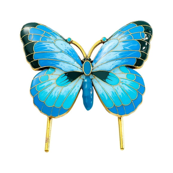 Marcapáginas de metal con forma de , clásico, suave, regalo para lectores, clip de metal para libros, marcador de página para regalo, lector azul