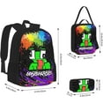 thumbnail image 4 of unspeakable Game Backpack Kawaii Anime Game Unspeakables 3 Pcs Backpacks Set with Thermal Insulated Lunch Tote Purse Pencil Case Multifunctional Laptop Daypack Travel Bag, Lunch Box, Pencil Case, 4 of 5