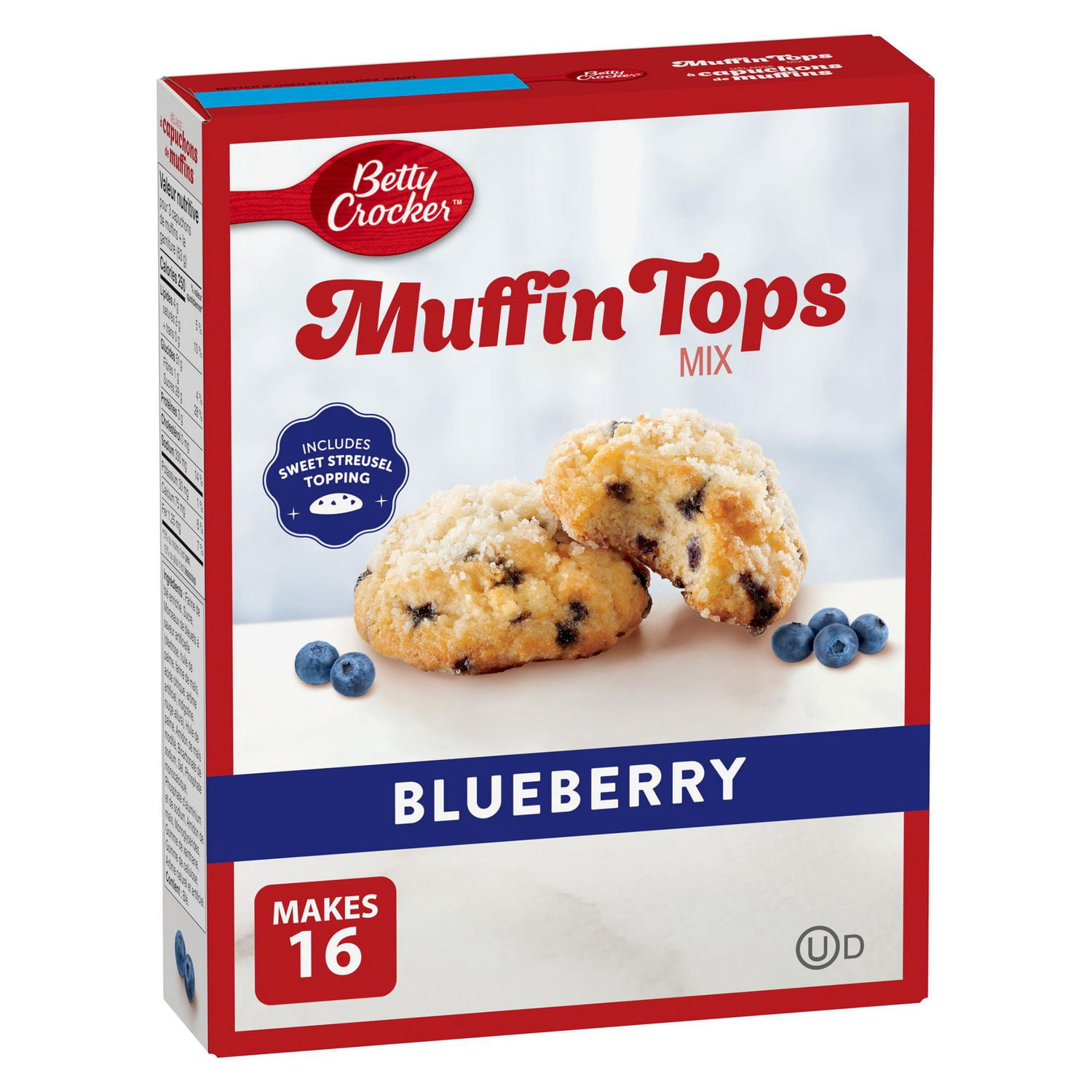 Betty Crocker Capuchons de muffins Saveur de bleuets