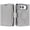 Gray, variant on Mynvo Magnetic Case for iPhone Duo, Support Wireless Charging RFID Blocking PU Leather Wallet Phone Case with Card Pocket Shockproof Protective Back Cover, Black