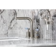 thumbnail image 2 of Kingston Brass FSC8958KPS Verona Widespread Bathroom Faucet with Brass Pop-Up in Brushed Nickel, 2 of 8