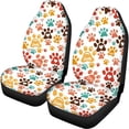 thumbnail image 5 of Pzuqiu Paw prints Car Seat Covers Fashion, for Sedan Seats SUV Seats Front Seats Suitable for most Cars Trucks, 5 of 10