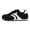 Black, variant on LUCKY STEP Womens Retro Thin Sole Lace up Fashion Sneakers Classic Lightweight Casual Shoes,Leopard