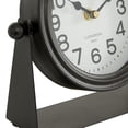 thumbnail image 4 of DecMode 8" Multi Colored Metal Clock, Set of 2, 4 of 9