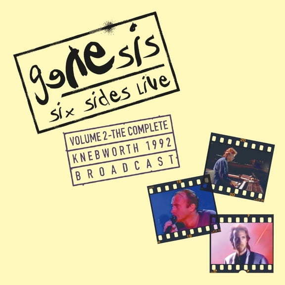 Genesis Six Sides Live, Vol. 2: The Complete Knebworth 1992 Broadcast (CD) Album